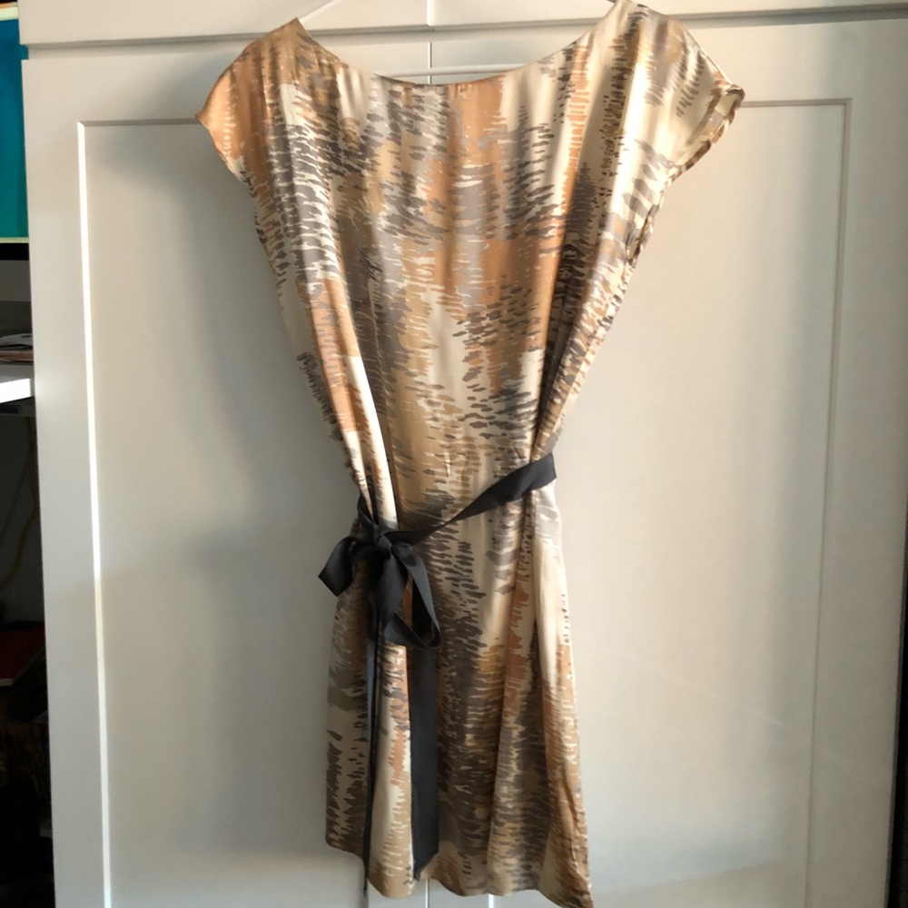 Club Monaco tie shift dress